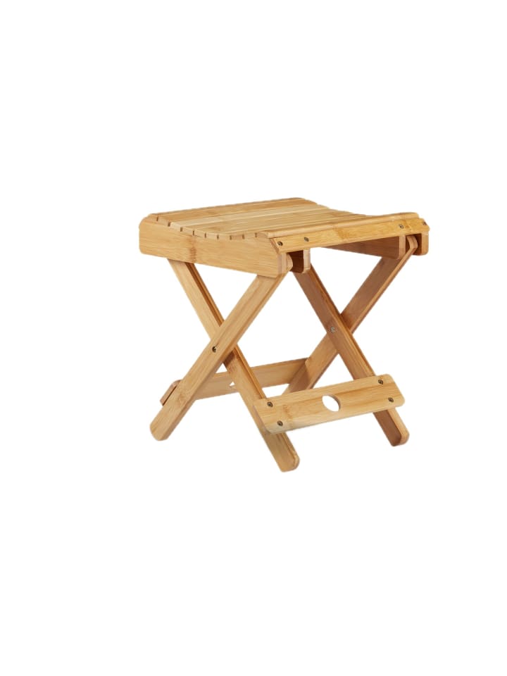 Hocker in Natur - (B)27,5 x (H)31,5 x (T)28,5 cm