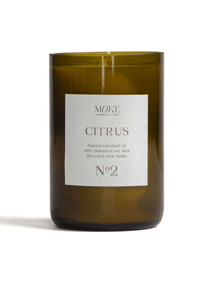 Duftkerze Organic in zitrus