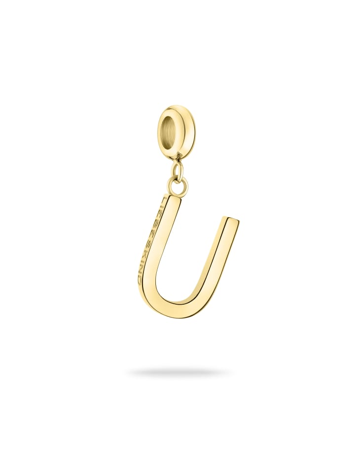 Anhänger U in gold