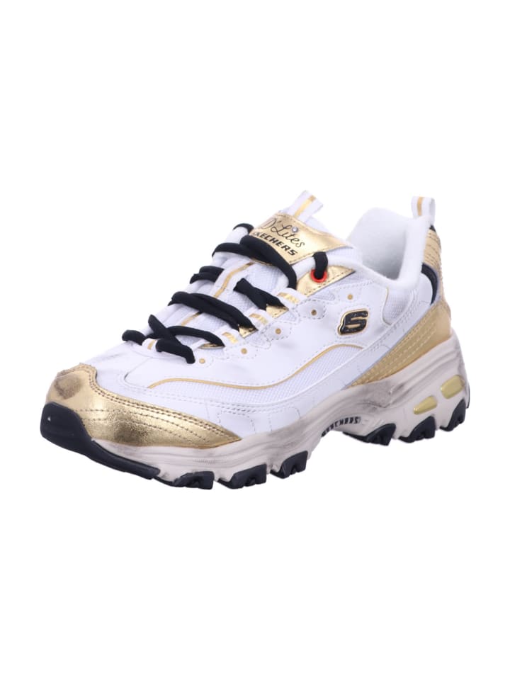 Damen- Schnürschuhe D"LITES - VINTAGE VISION in Weiß
