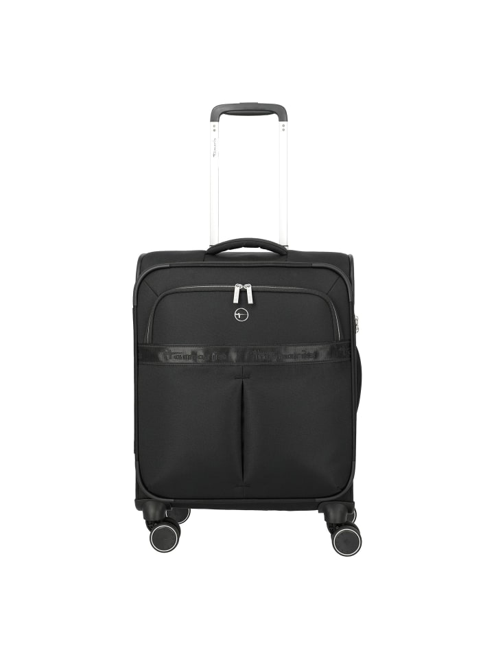 Tamaris x Travelite Voyaage 4 Rollen Kabinentrolley S 55 cm black