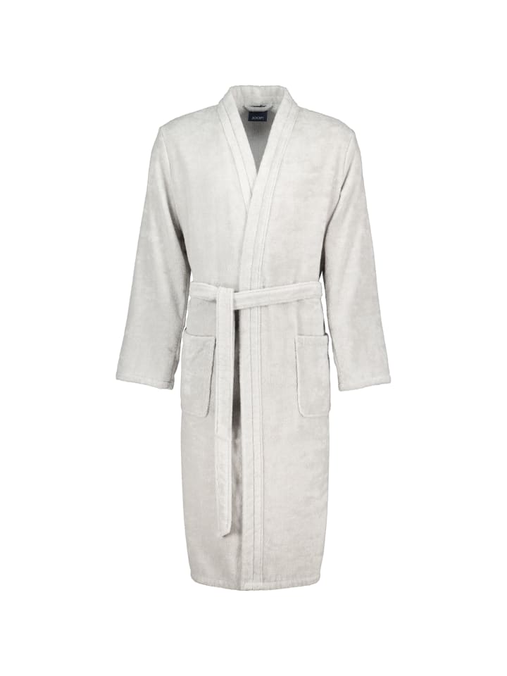 JOOP! Bademäntel Herren Kimono 1618 Classic silber - 76 in silber - 76