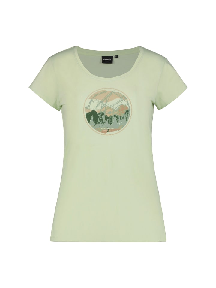 T-Shirt Antiga in Hellgrün