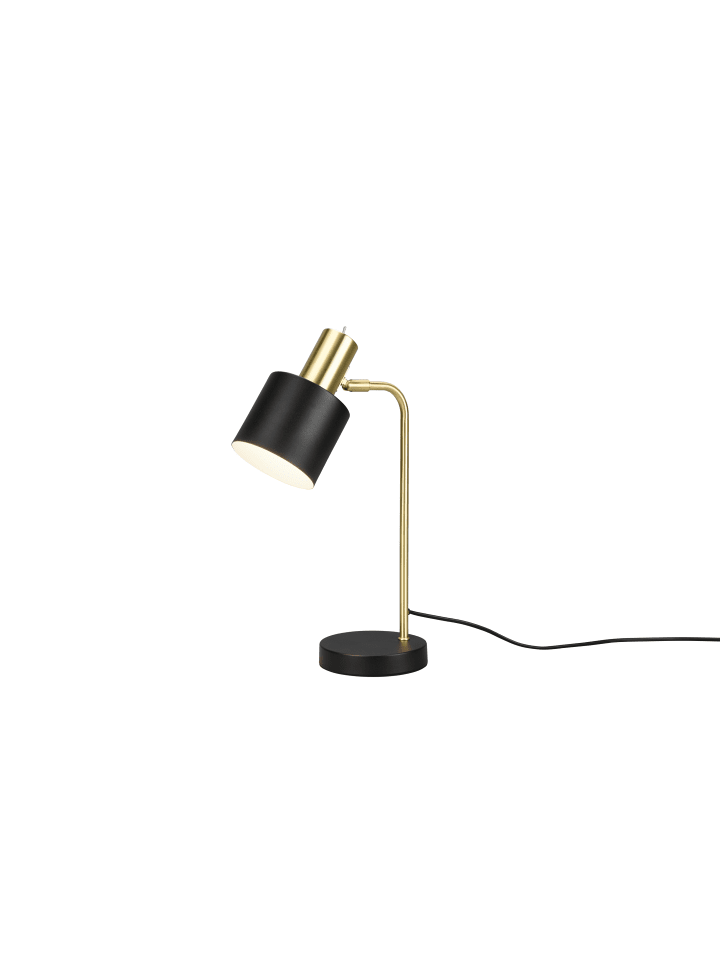 Tischleuchte ADAM in Schwarz-Gold