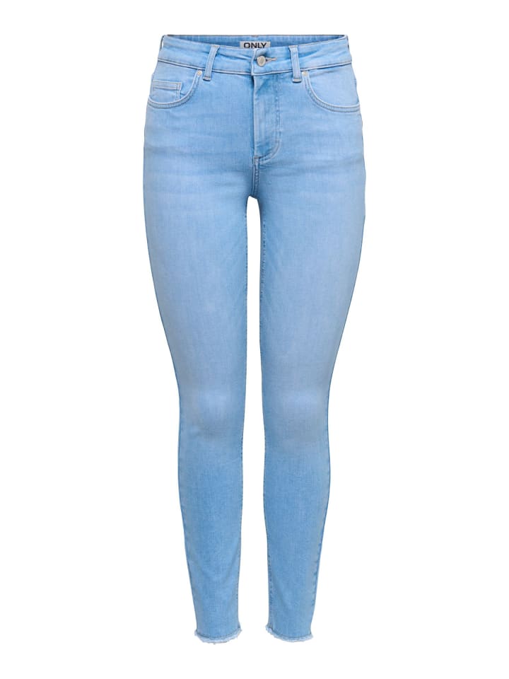 Skinny Jeans in Light Blue Denim
