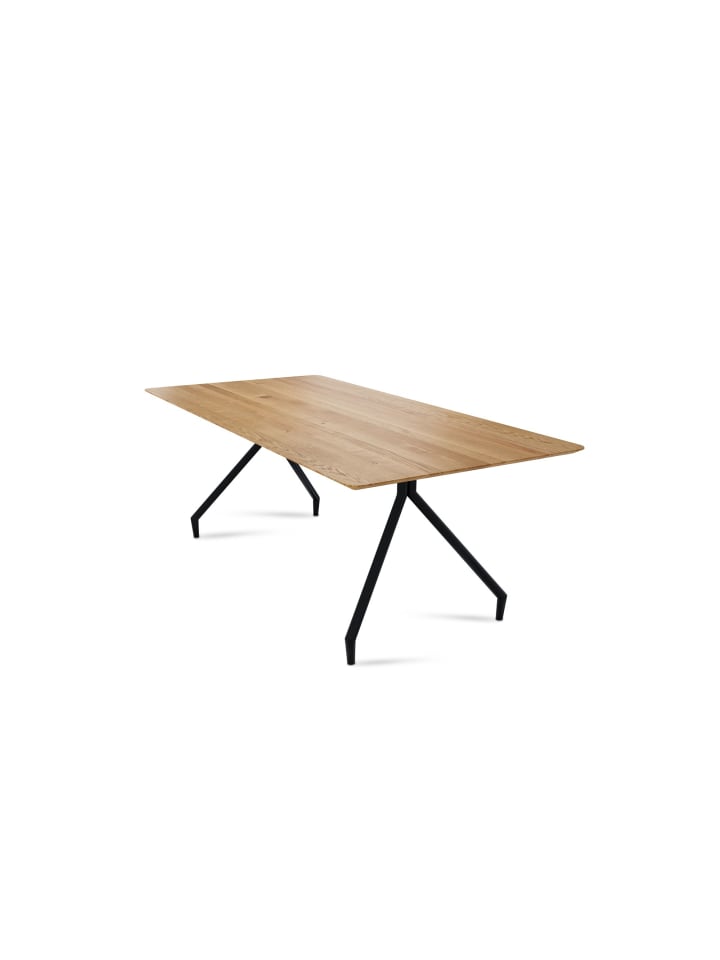 MASSIVHOLZTISCH Dagmar 7 140x74x90 Esszimmertisch Wildeiche geölt