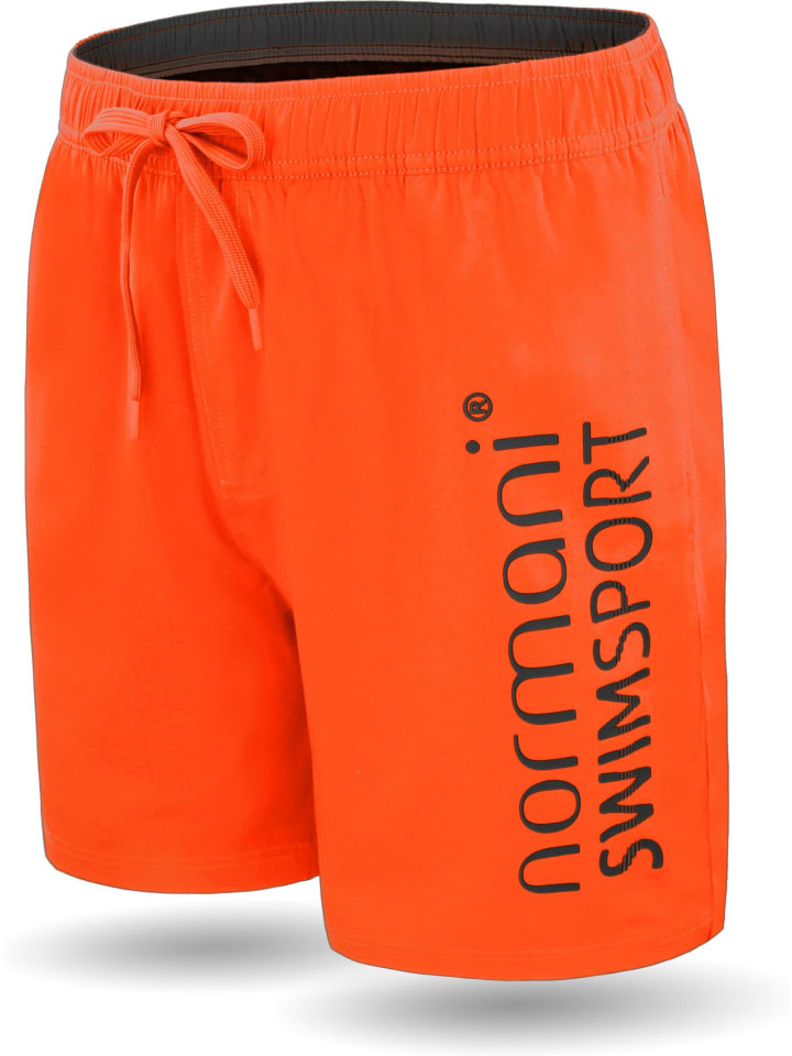 Herren Badeshorts Nio in Orange