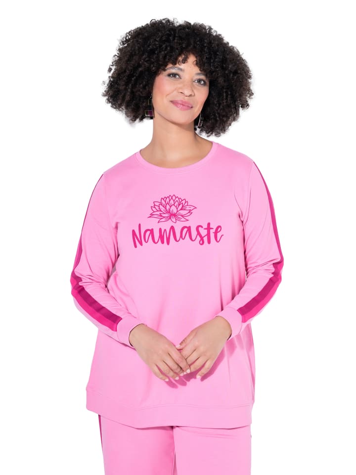 Sweatshirt in flamingo