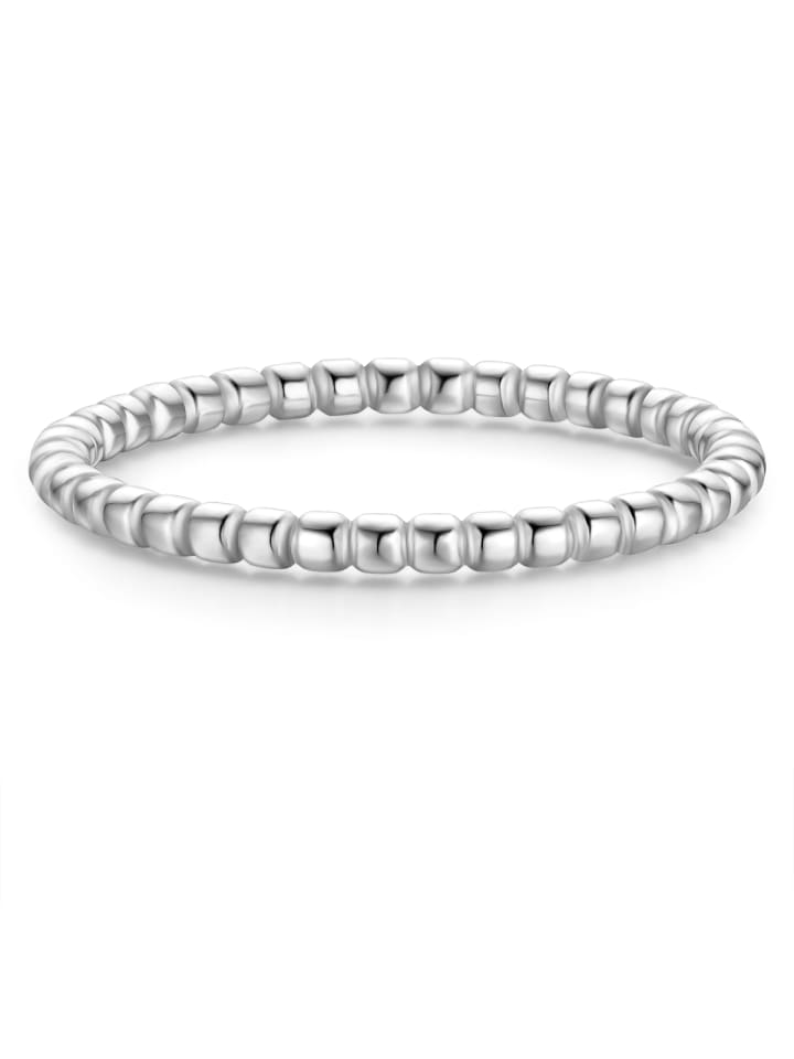 Ring aus Edelstahl in silber