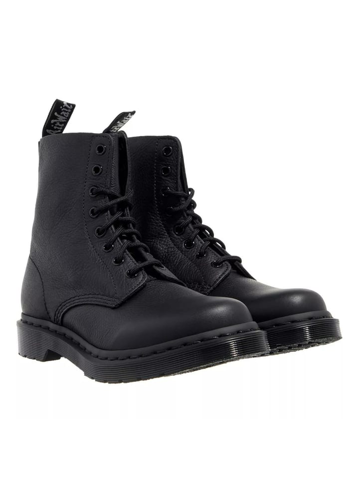 Schnür-Stiefeletten für Damen in Schwarz