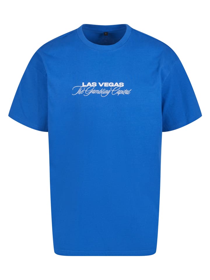 T-Shirt in cobalt blue