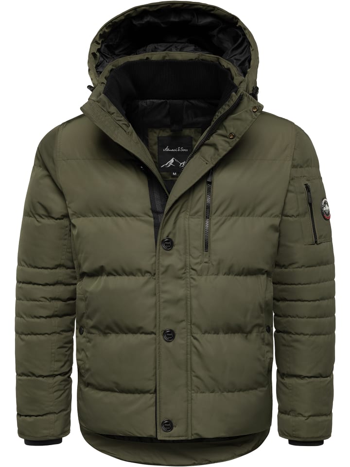 Winterjacke AKRON in Olive