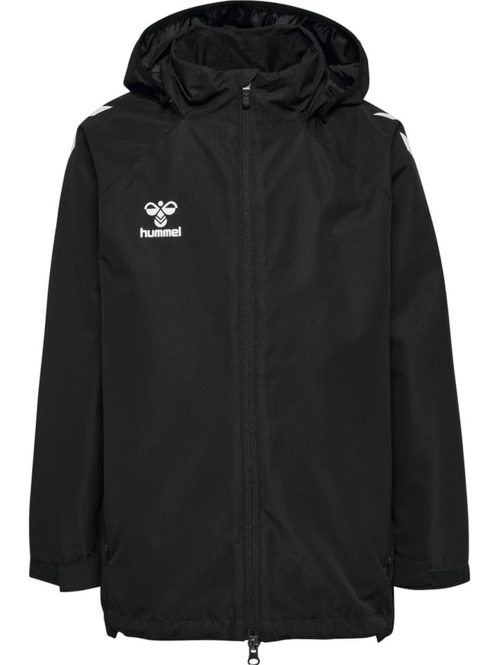 Kinder Trainingsjacke "Lead 2.0 All-Weather Jacket" in Schwarz