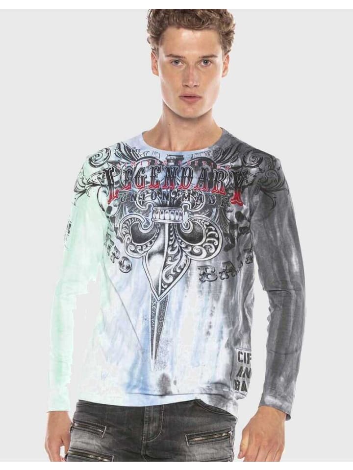 Sweatshirts in BLUE-GREEN