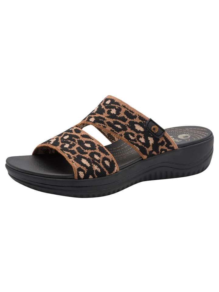 Coshy Original – Die Hallux-freundliche Pantolette in LEOPARD