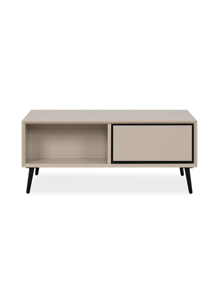 Couchtisch ARONA in Taupe - (W)94 x (H)40 x (L)55 cm