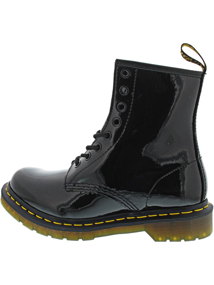 1460 Patent Schnürstiefel Schwarz