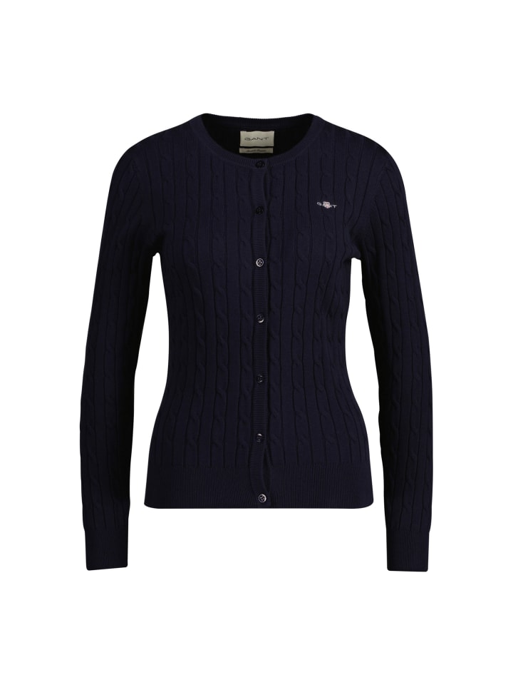 Strickjacke in Blau