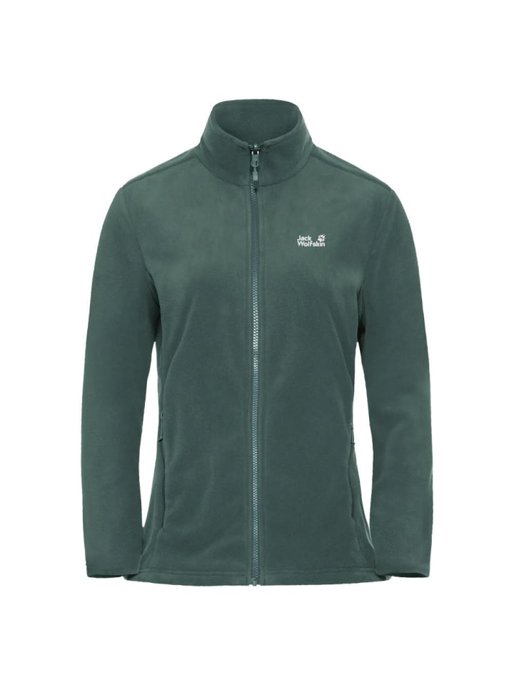 Fleecejacke in grün