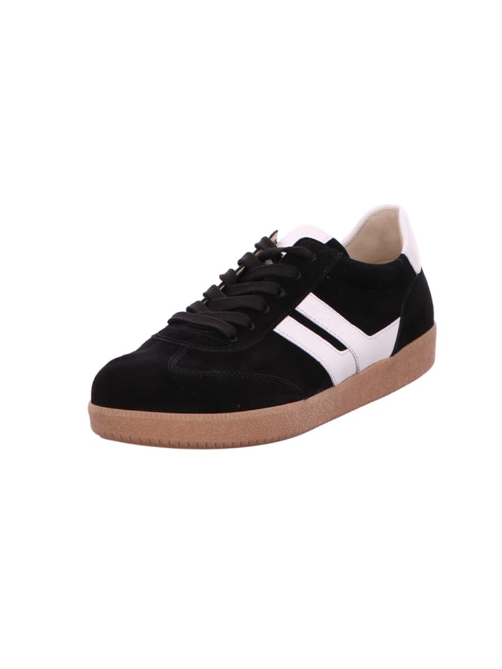 Schnürschuh in schwarz