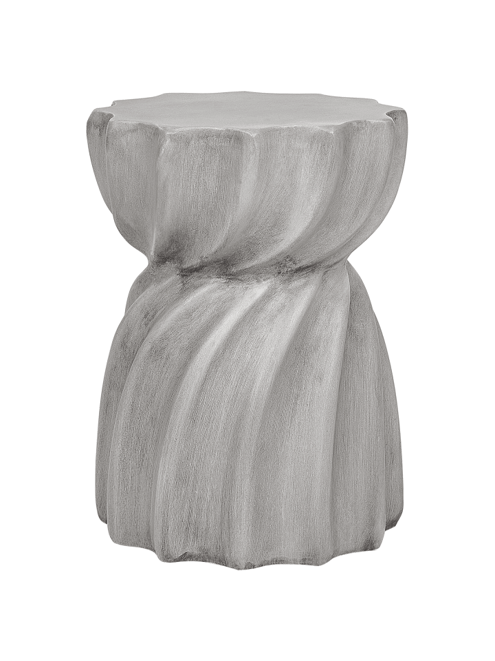Beistelltisch ALGUA in Grau - (W) 35 x (H) 48 x (L) 35 cm