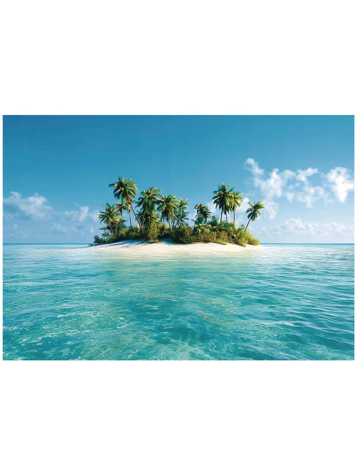 Fototapete Strand in Blau