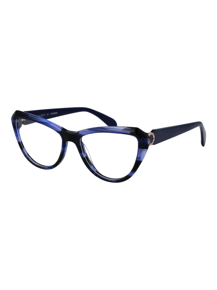 Damen Optische Fassungen Schmetterling Blau