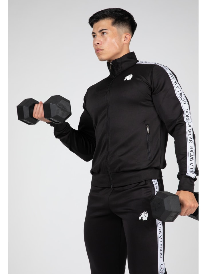 Track Jacket - Delaware - Schwarz