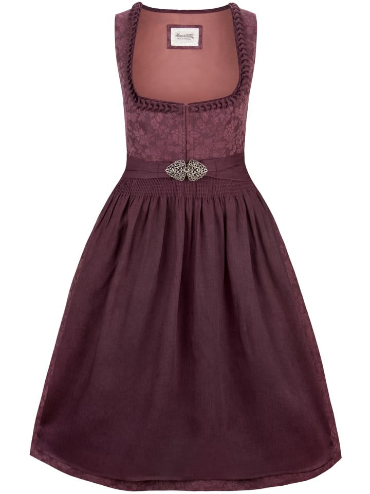Stockerpoint Dirndl Alisia in bordeaux