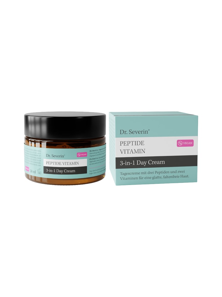 Tagescreme Peptide Vitamin 3-in-1 in weiß