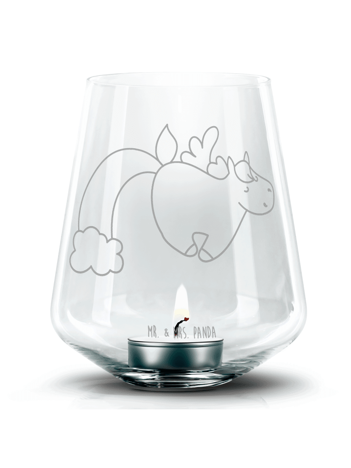 Laterne Einhorn Fliegendes Pferd ohne Spruch in Transparent