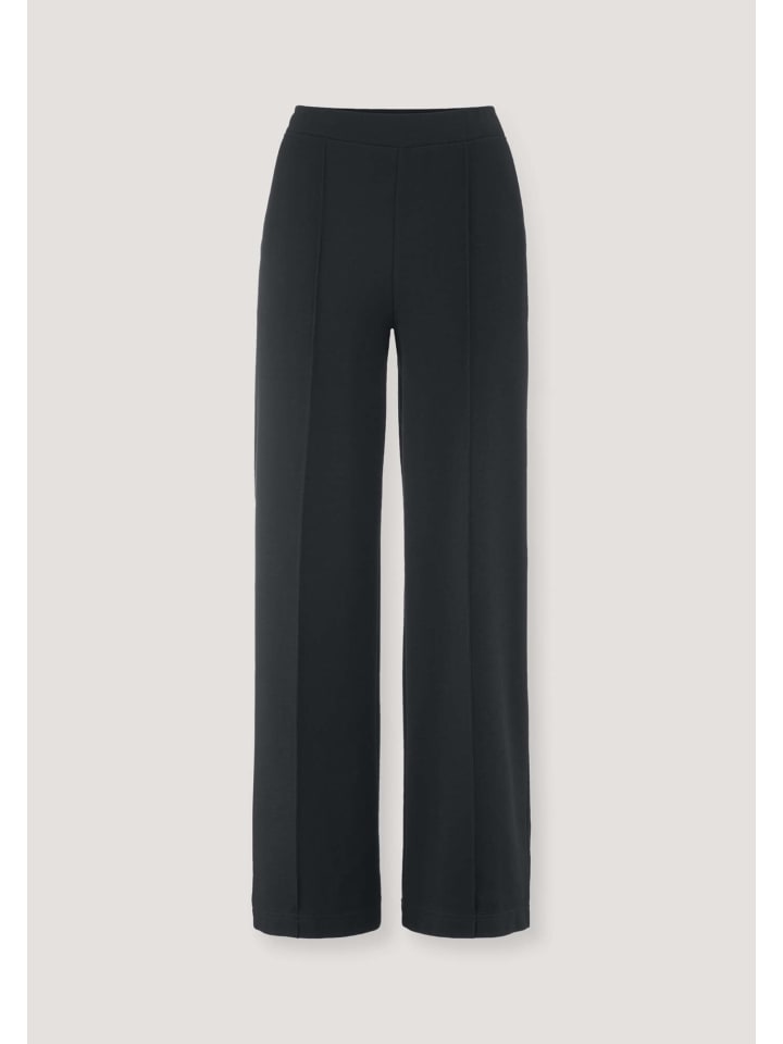 Jersey-Hose in schwarz