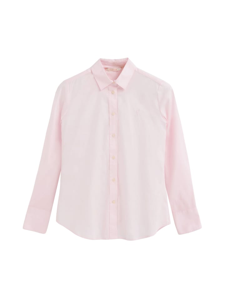 Hemd WOMAN RIGBY GO POPLIN W IO LONG SLEEVE SLIM FIT in Hellrosa