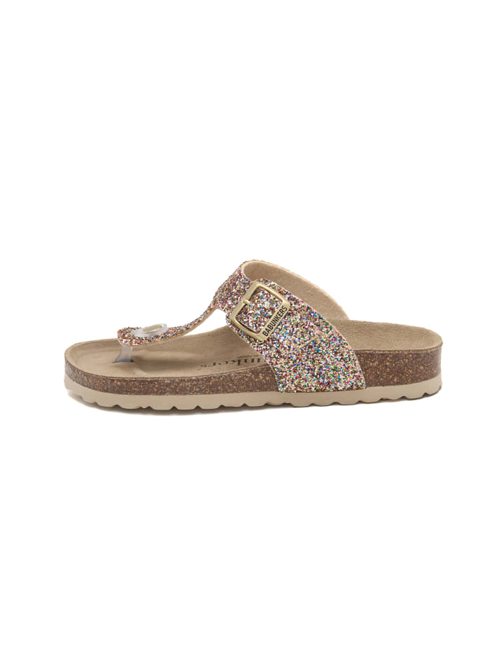 Sandaletten in gold
