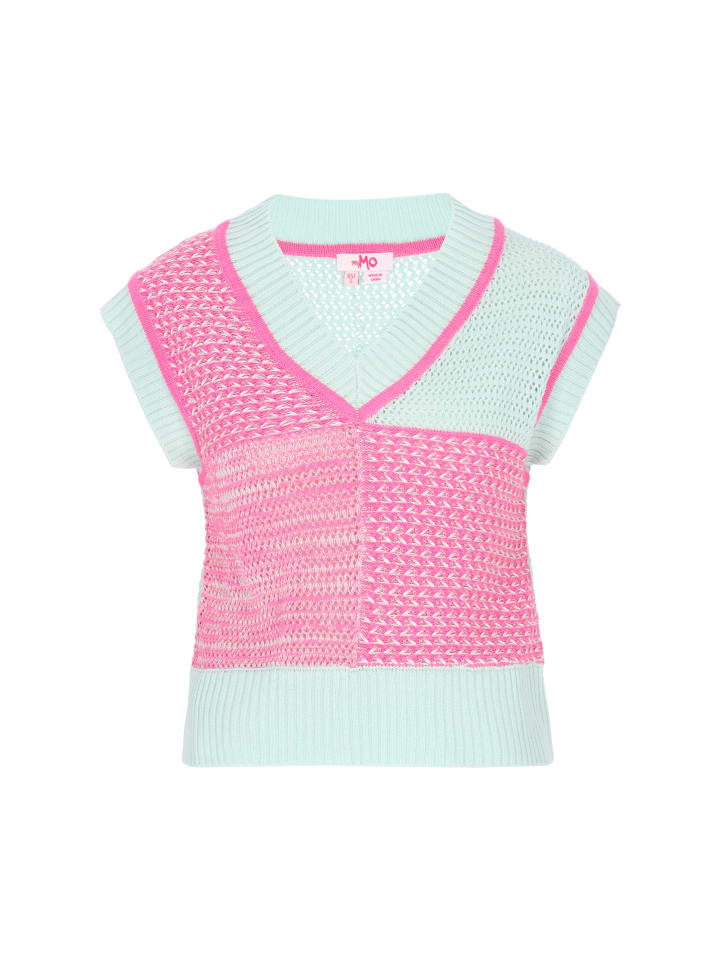 Women Vest in mint pink