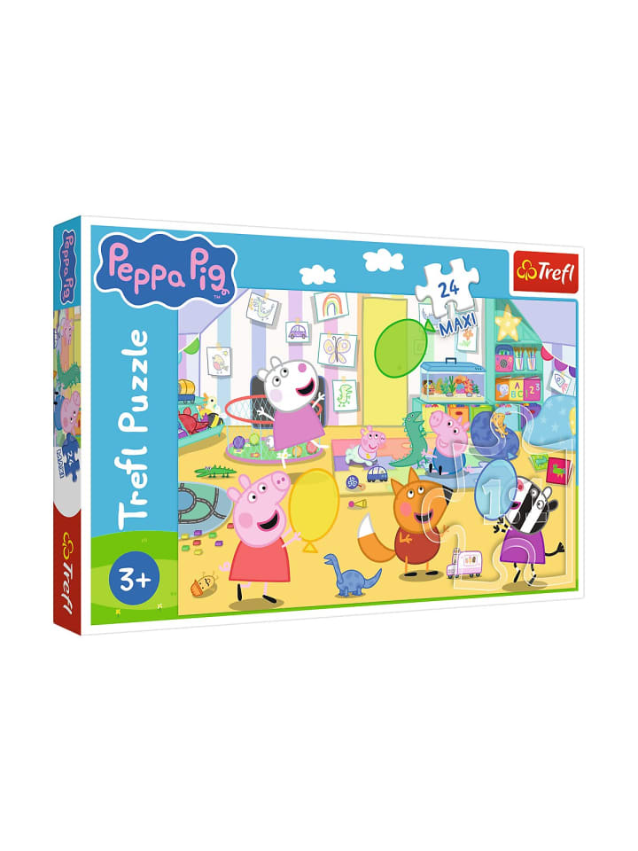 Puzzle 24 Maxi – Wunderschöne Peppa – Peppa Wutz Trefl 14367