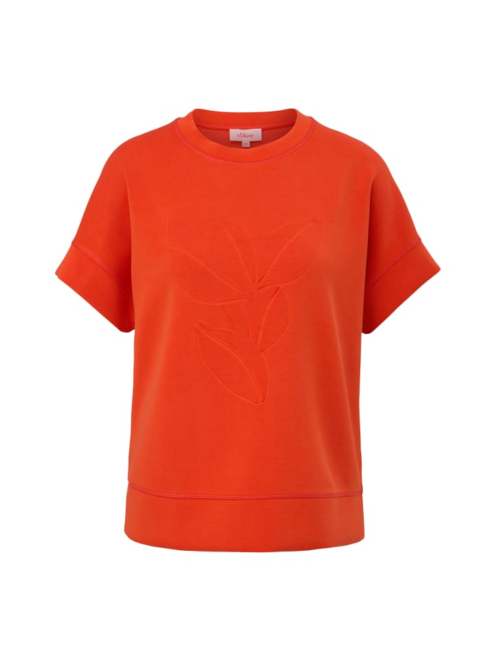 Sweatshirt in 2550_dunkelorange