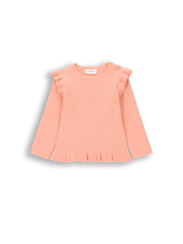 Strickpullover in orange