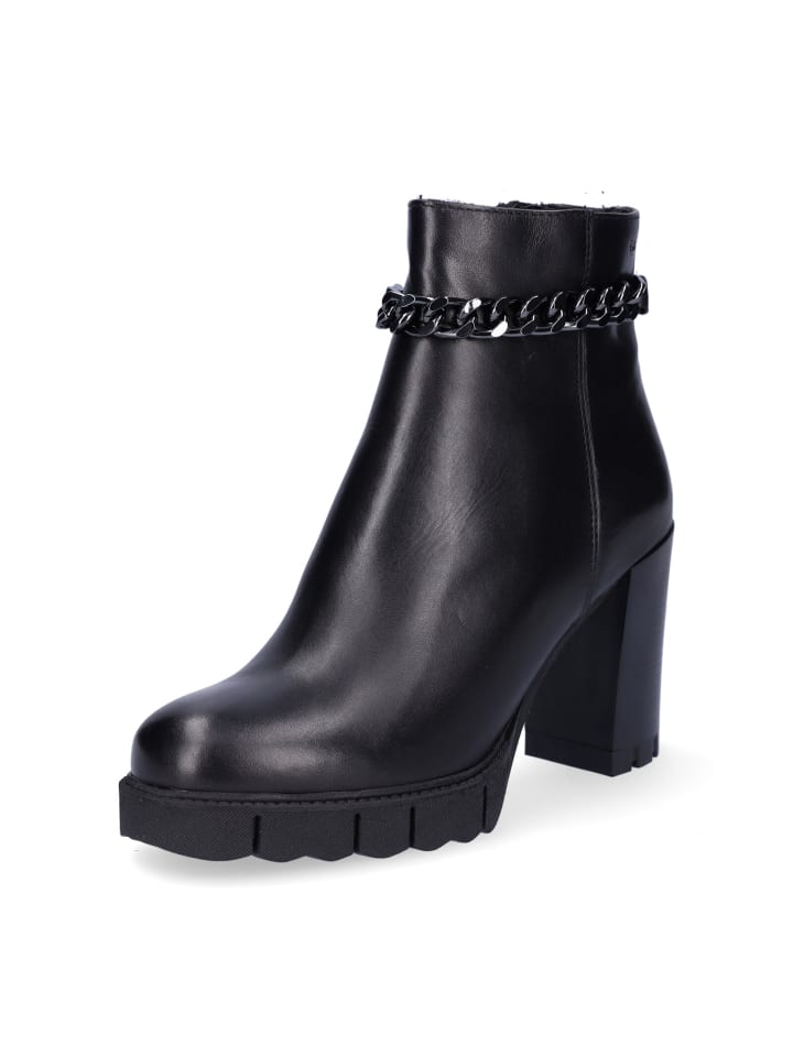 Stiefelette in schwarz