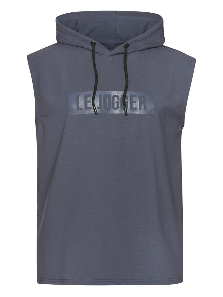 Kapuzenpullover in blau