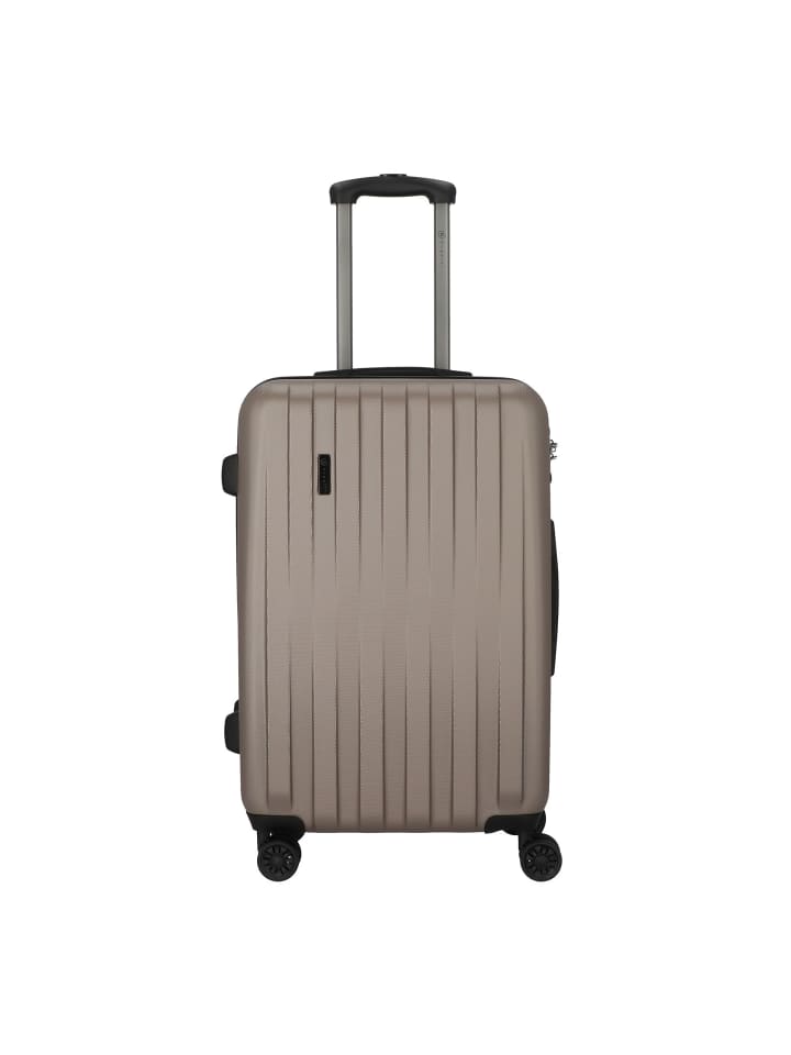 Lima 2.0 4-Rollen Trolley 66 cm mit Doppelrollen bronze