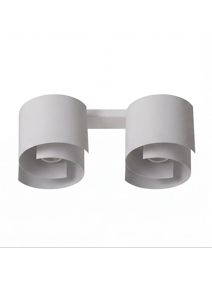 Deckenlampe (B)21 x (L)40 x (H)14 cm in Weiß