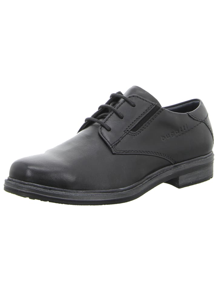 Schnürschuh in schwarz