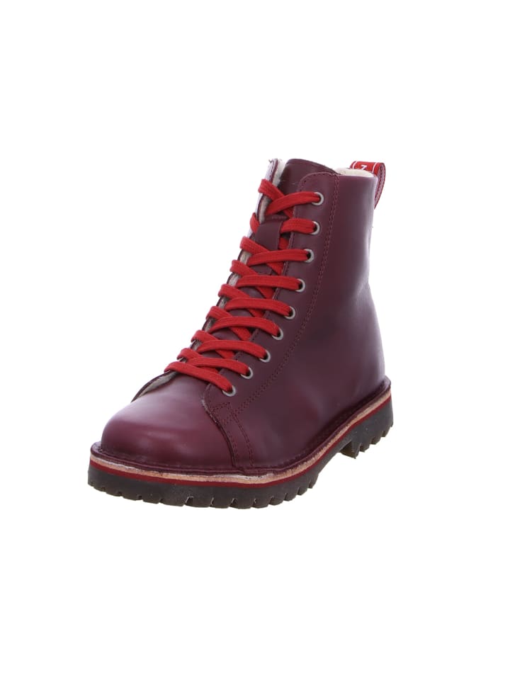 Schnürschuh in bordeaux