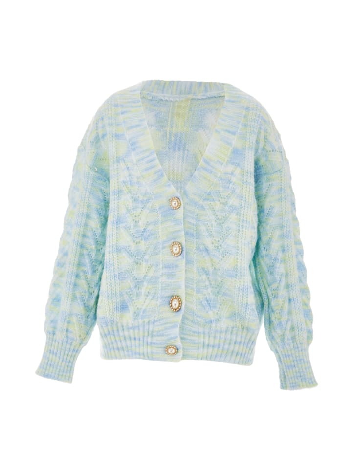 Damen Strickjacke in Wasser