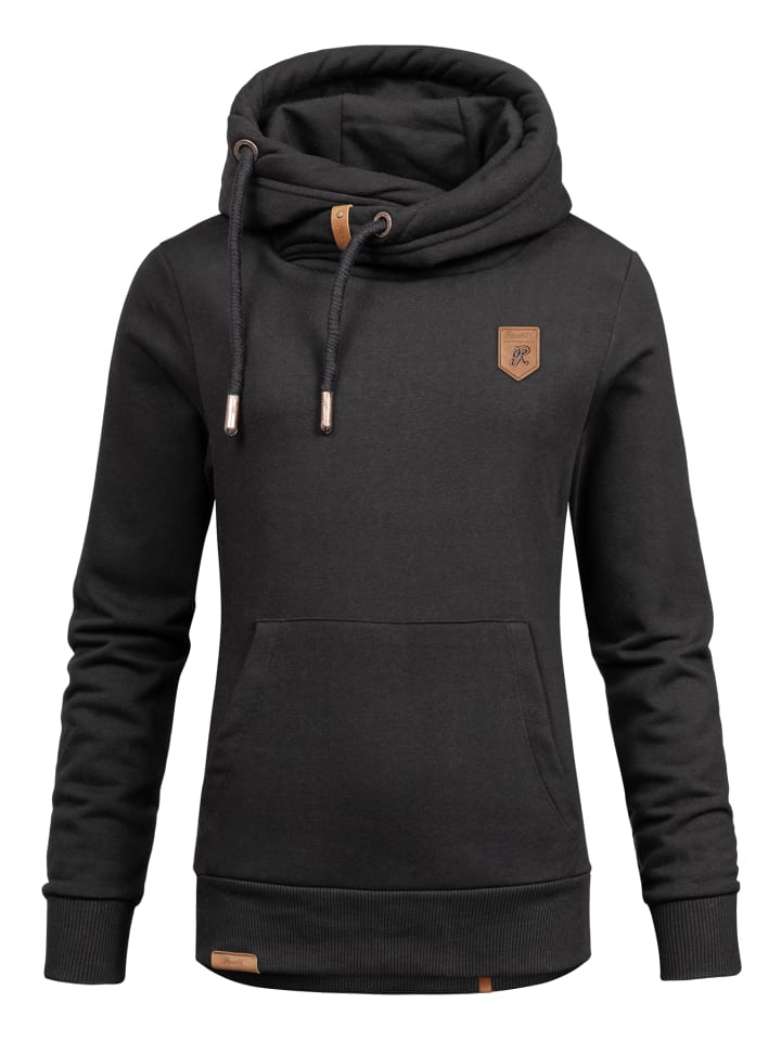 Kapuzenpullover AVERY in Schwarz