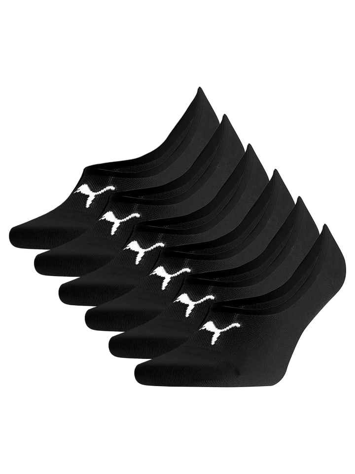 Socken 6er Pack in Schwarz