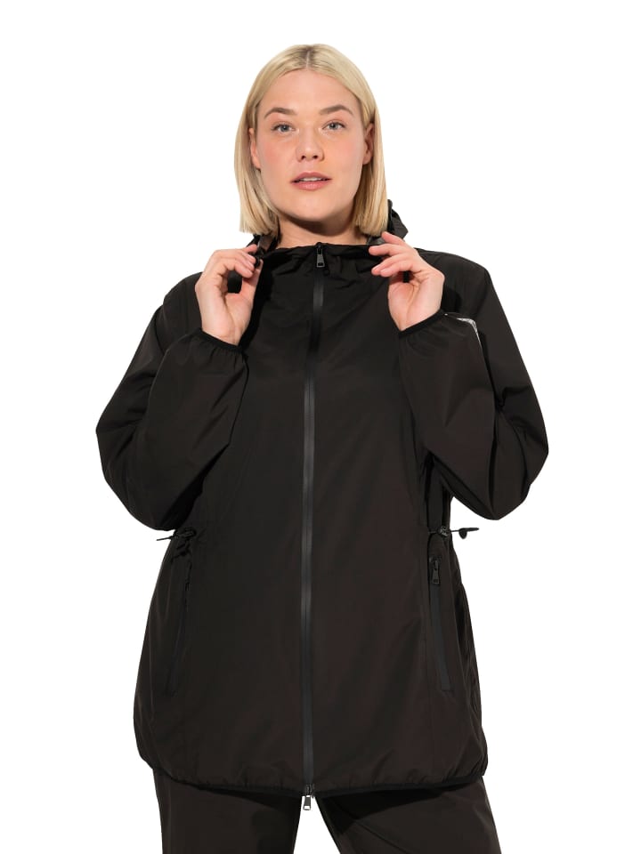 Funktionsjacke in schwarz