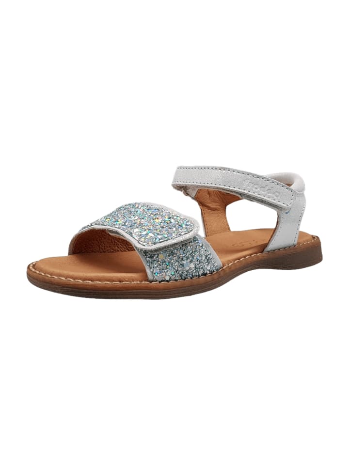 Sandalen in Silber