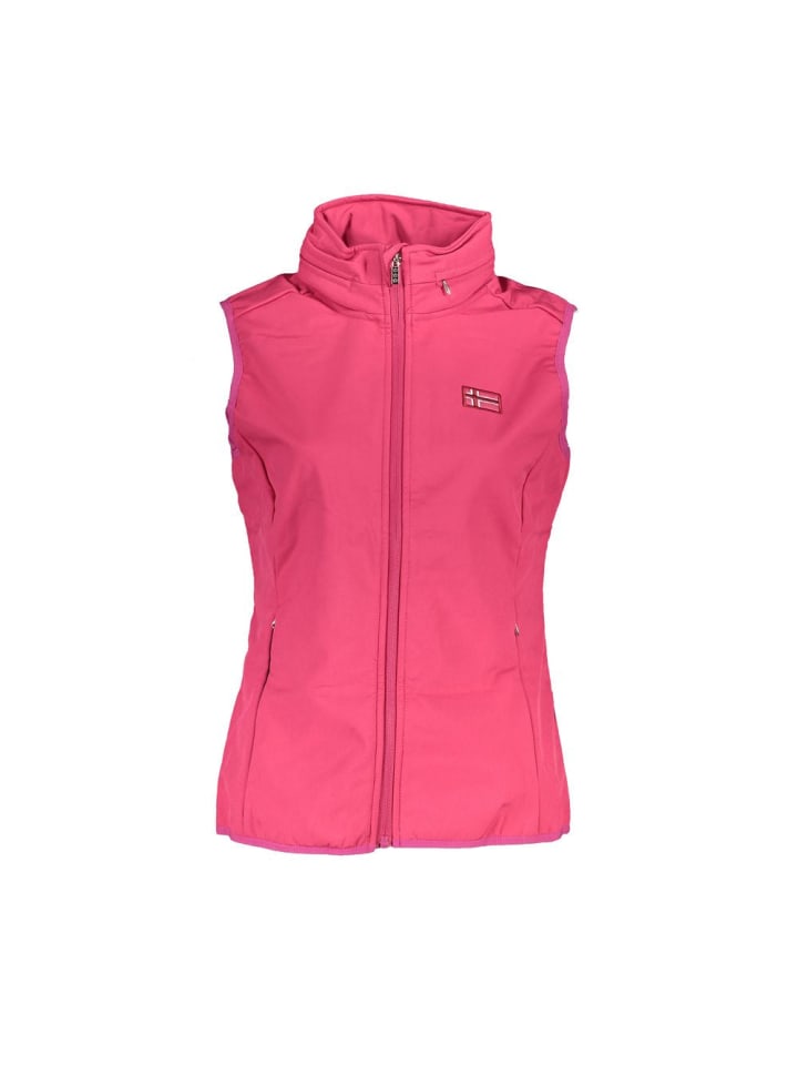 Pink Polyester Damen Jacke